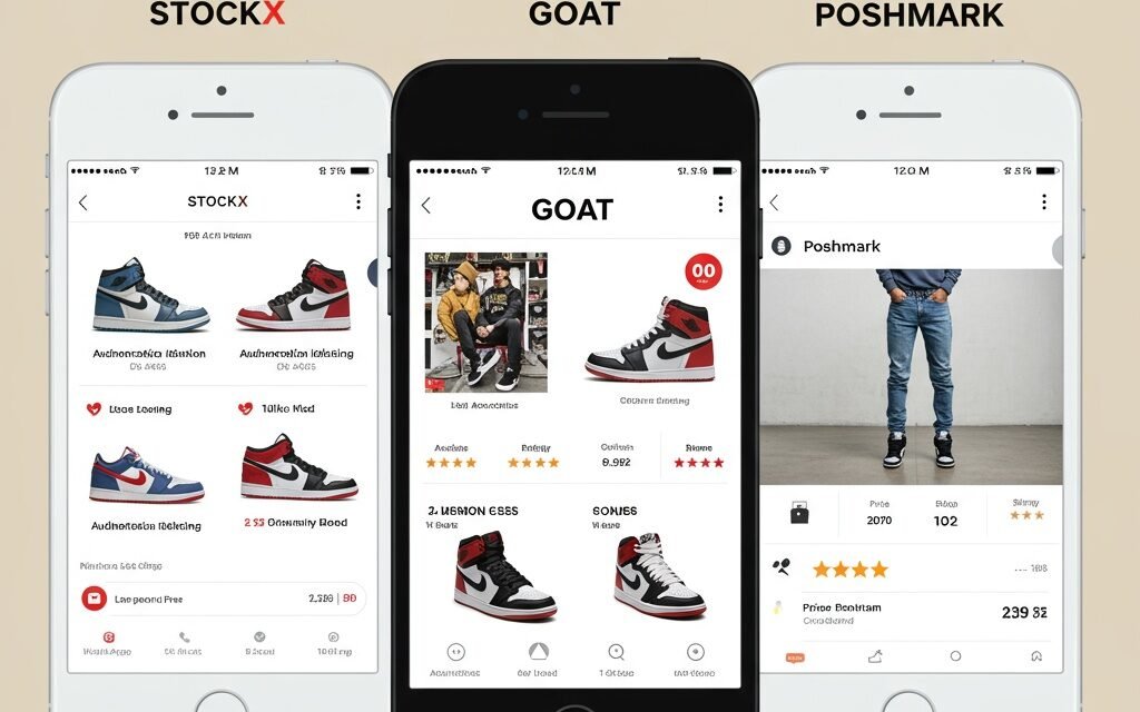 미국 마켓플레이스 StockX, GOAT, Poshmark 신뢰도 분석