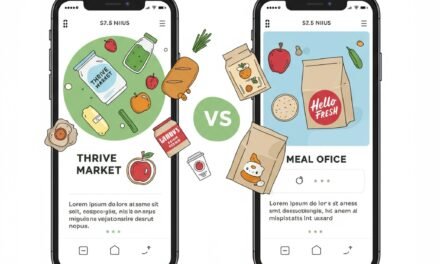 미국 식료품 정기배송 앱 비교: Thrive Market vs HelloFresh