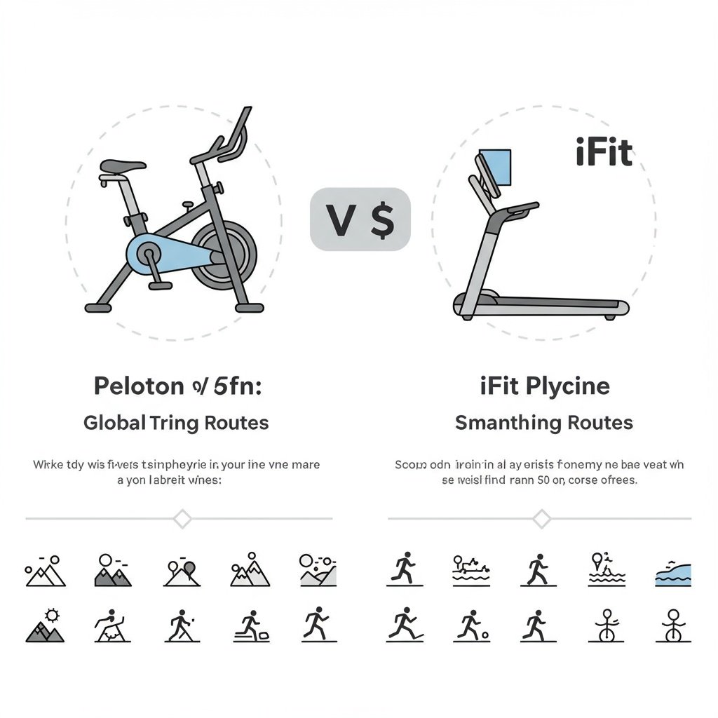 Peloton vs iFit: 미국 홈트 정기구독 핵심 비교 - 2