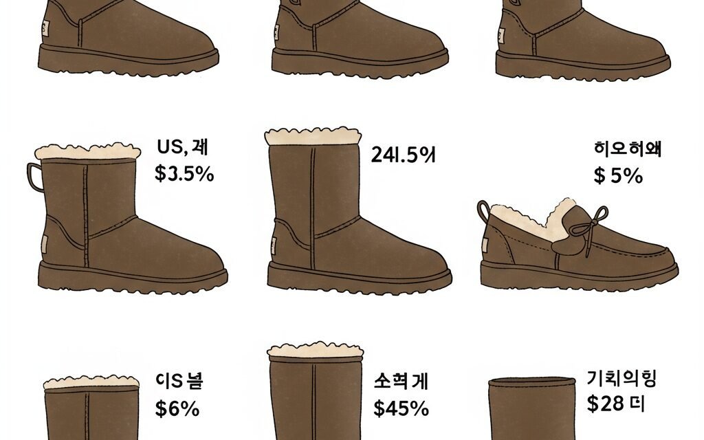 UGG 부츠 미국 직구 꿀팁, 최대 40% 할인받는 방법