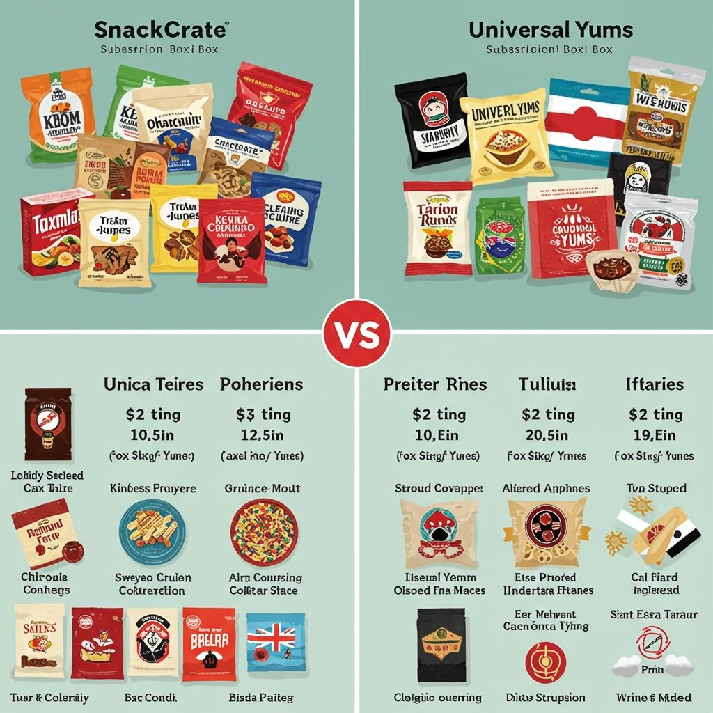 세계 각국 특별한 과자를 문 앞으로! SnackCrate & Universal Yums 리뷰 - 2